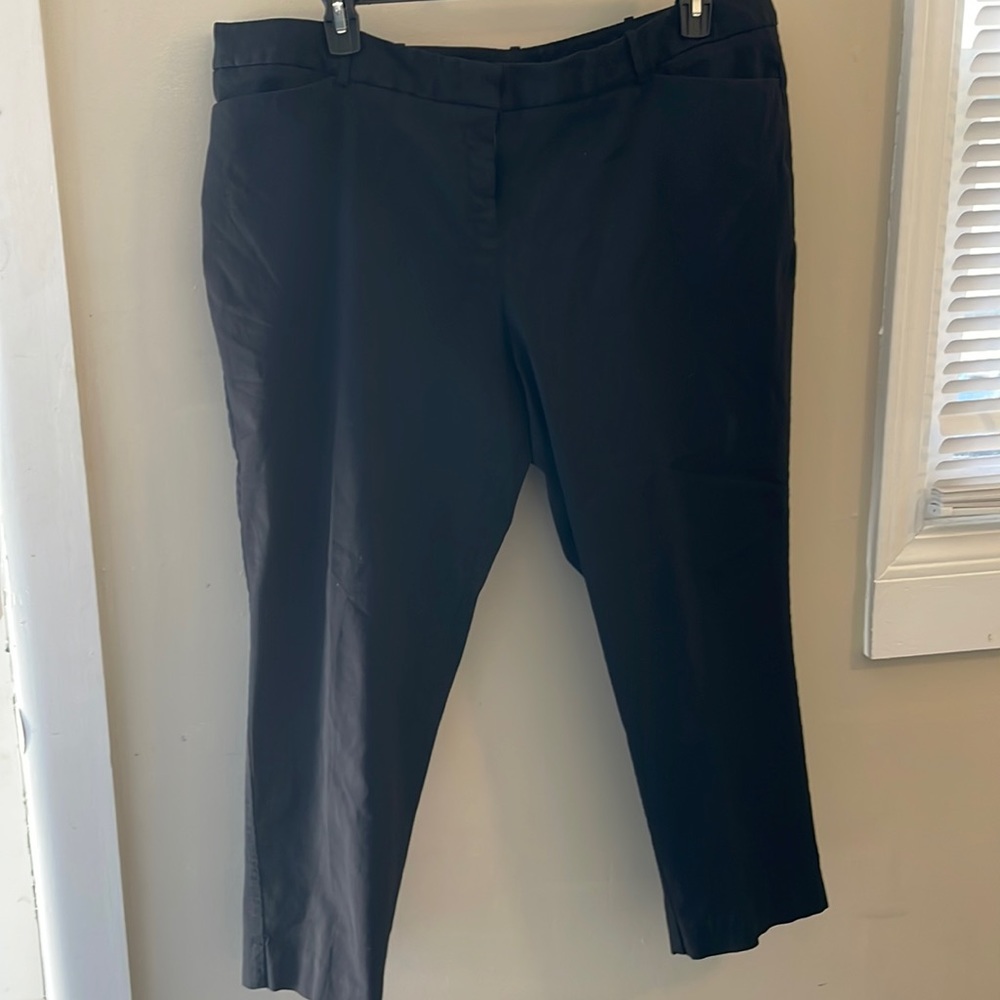 Worthington Woman’s 22W capris.  Black